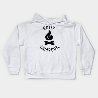 Petit campeur - little camper Kids Hoodie